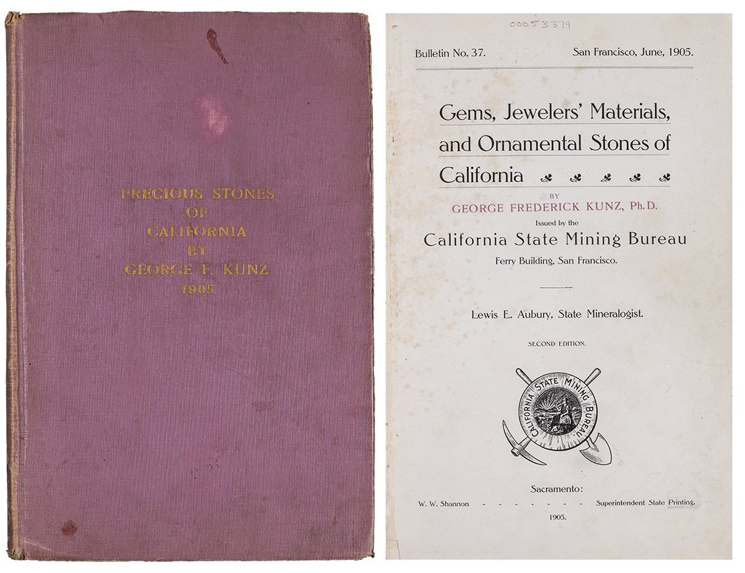 Gems, Jewelers' Materials, and Ornamental Stones of California, George F. Kunz